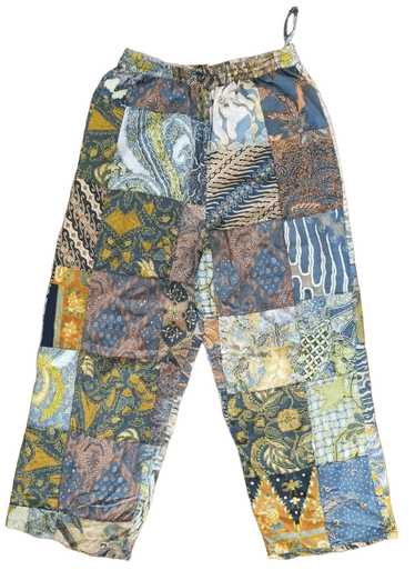 Art × Japanese Brand × Streetwear Patchwork Pant