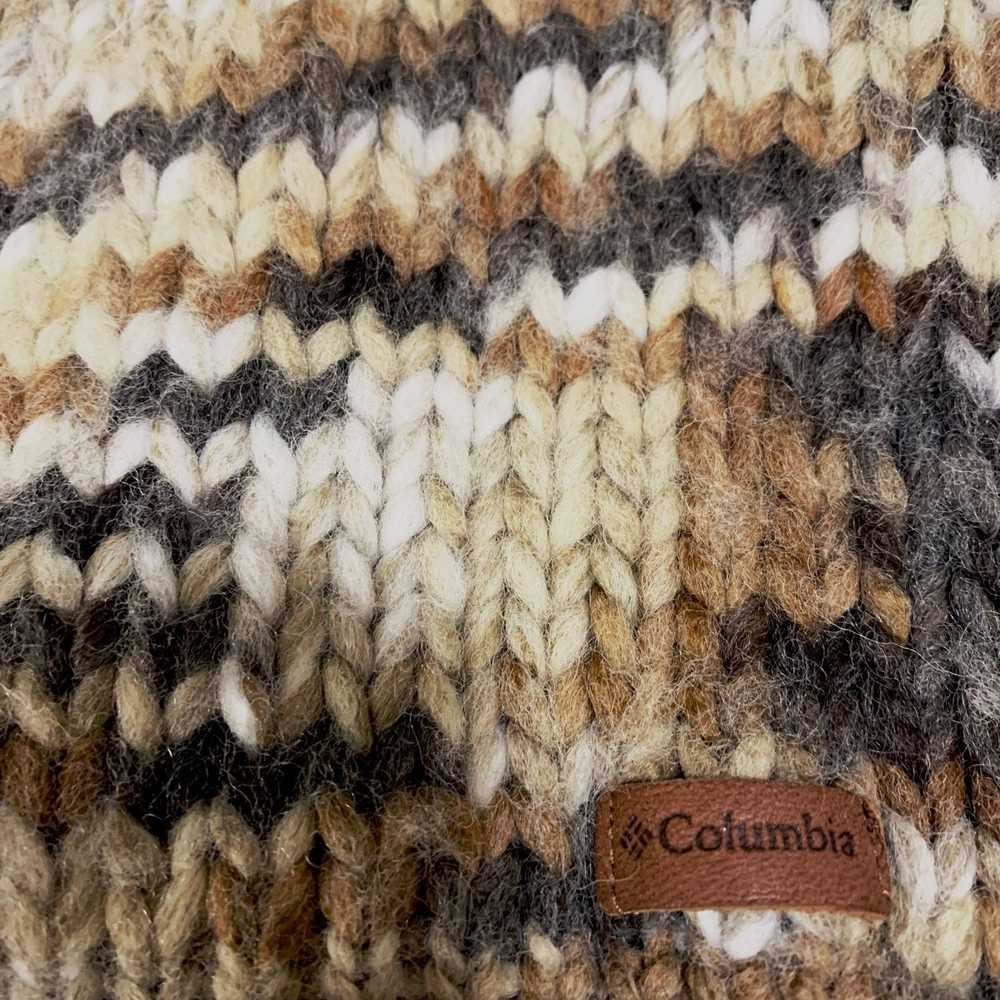 Columbia Columbia Large Vintage Sweater Tan Chunk… - image 4