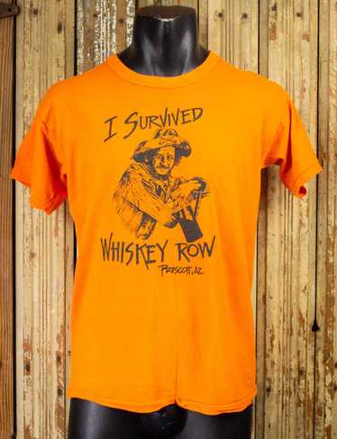 Vintage Vintage I Survived Whiskey Row Graphic T S