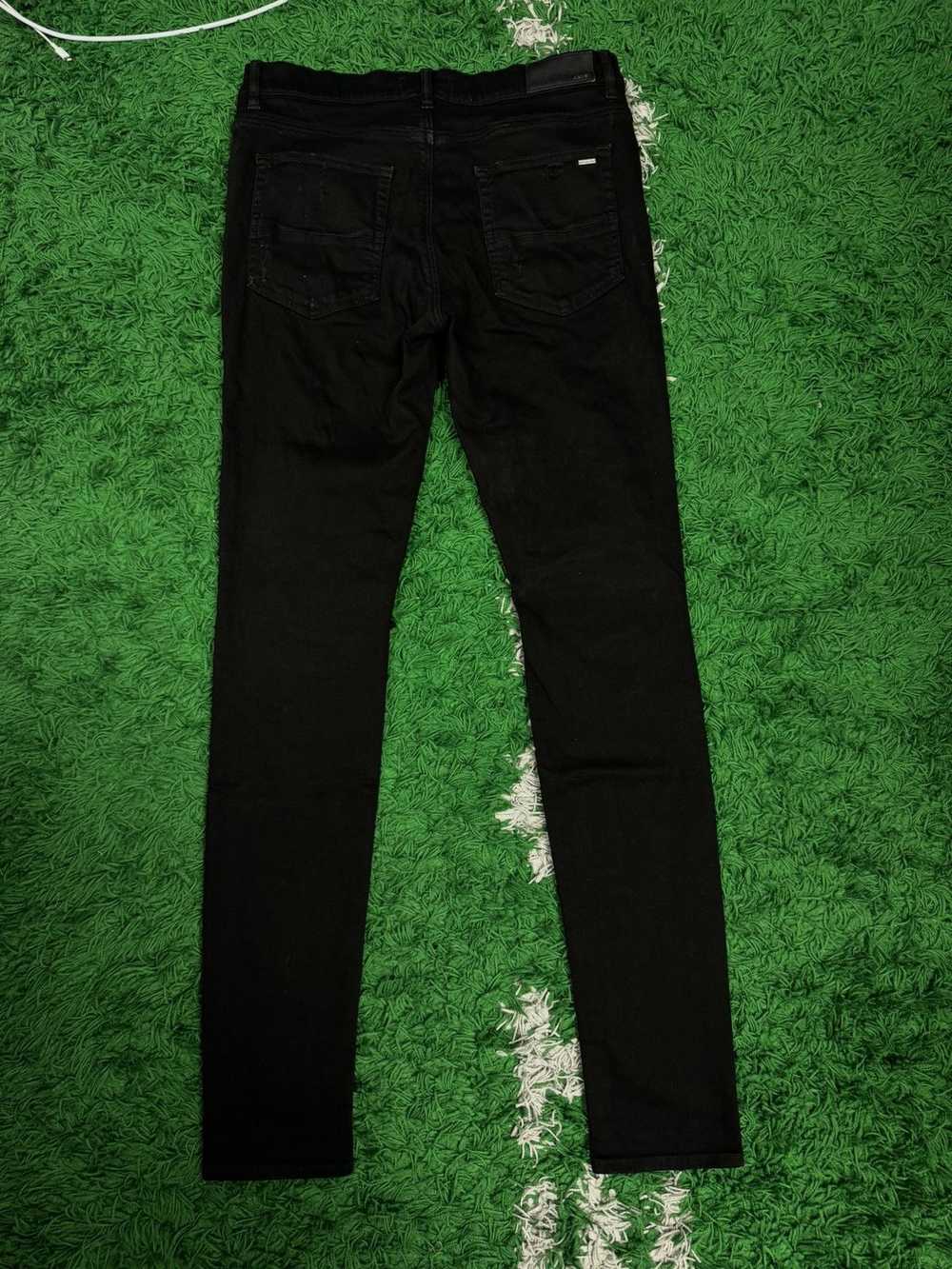 Amiri Amiri MX1 Jeans Black Patch 34 - image 2