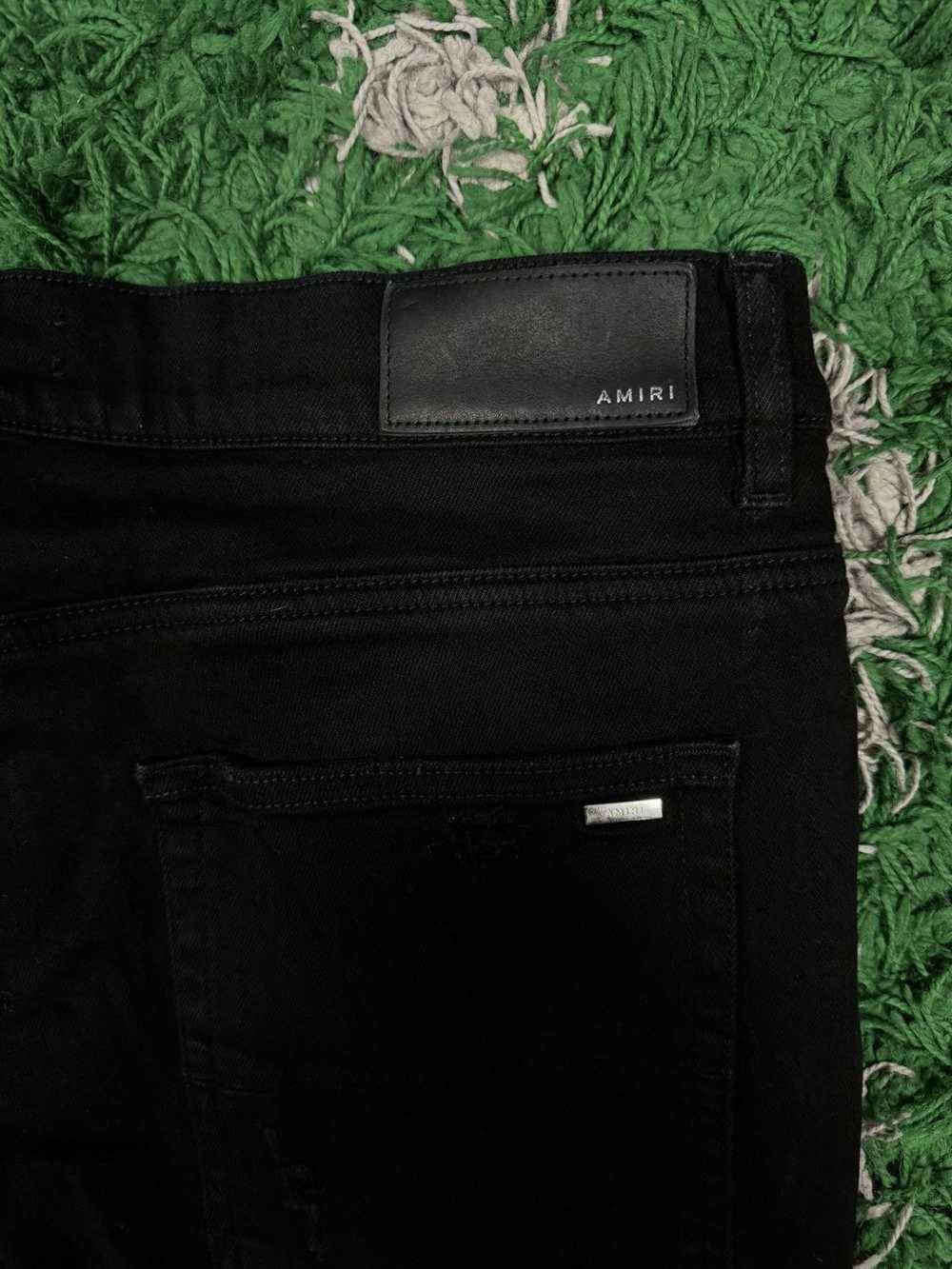 Amiri Amiri MX1 Jeans Black Patch 34 - image 4