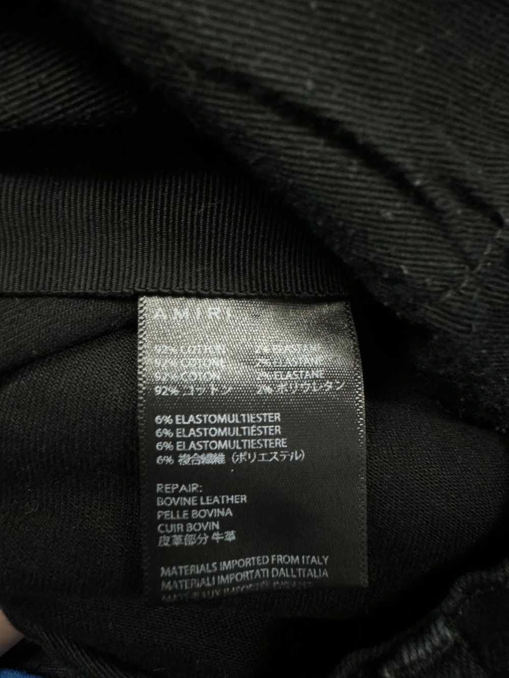 Amiri Amiri MX1 Jeans Black Patch 34 - image 5