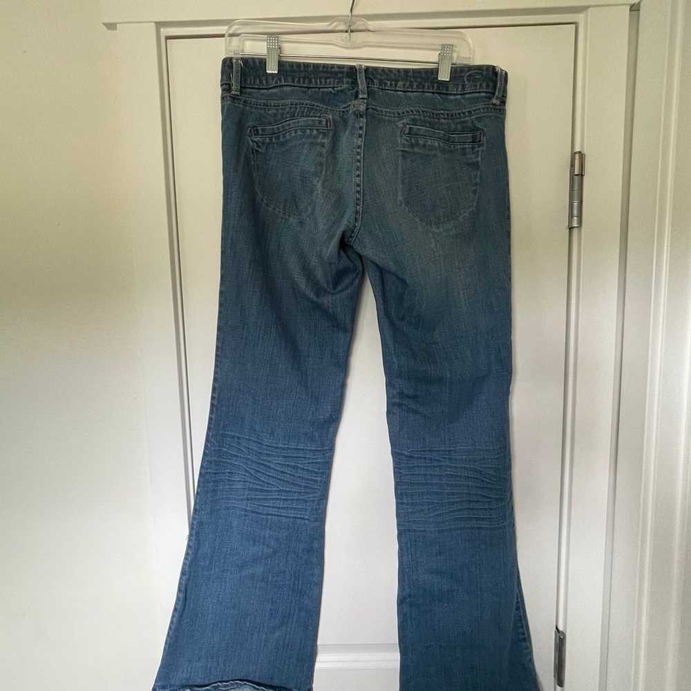 Vintage Y2K American Eagle Lowrise Jeans With Cri… - image 4