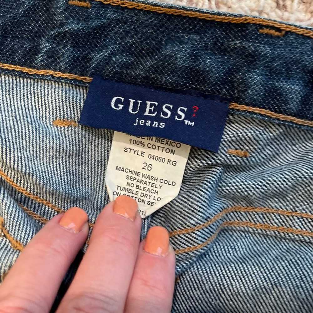 High waisted mom Guess jeans y2K vintage - image 2