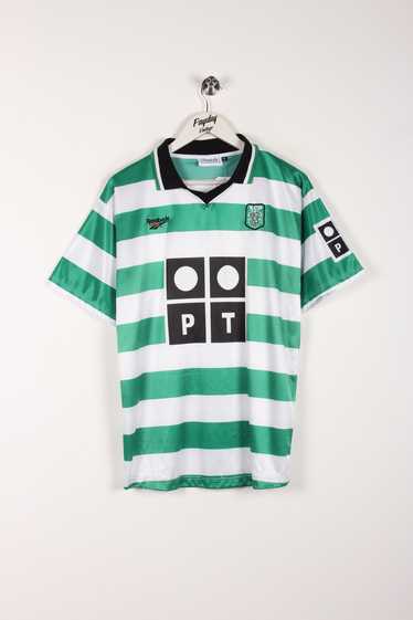 Reebok Sporting Lisbon 96/97 Home Shirt Small