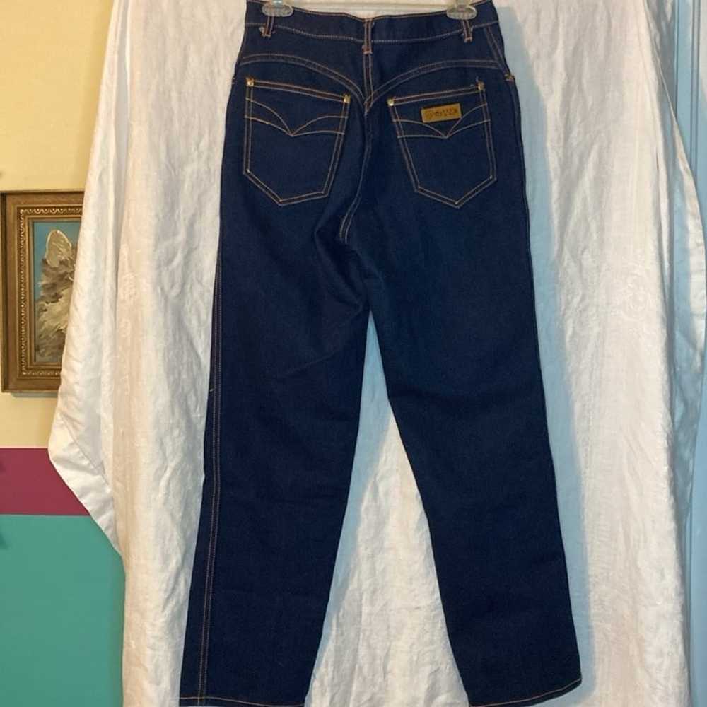 Vintage 1980s PS Gitano dark wash denim jeans - image 2