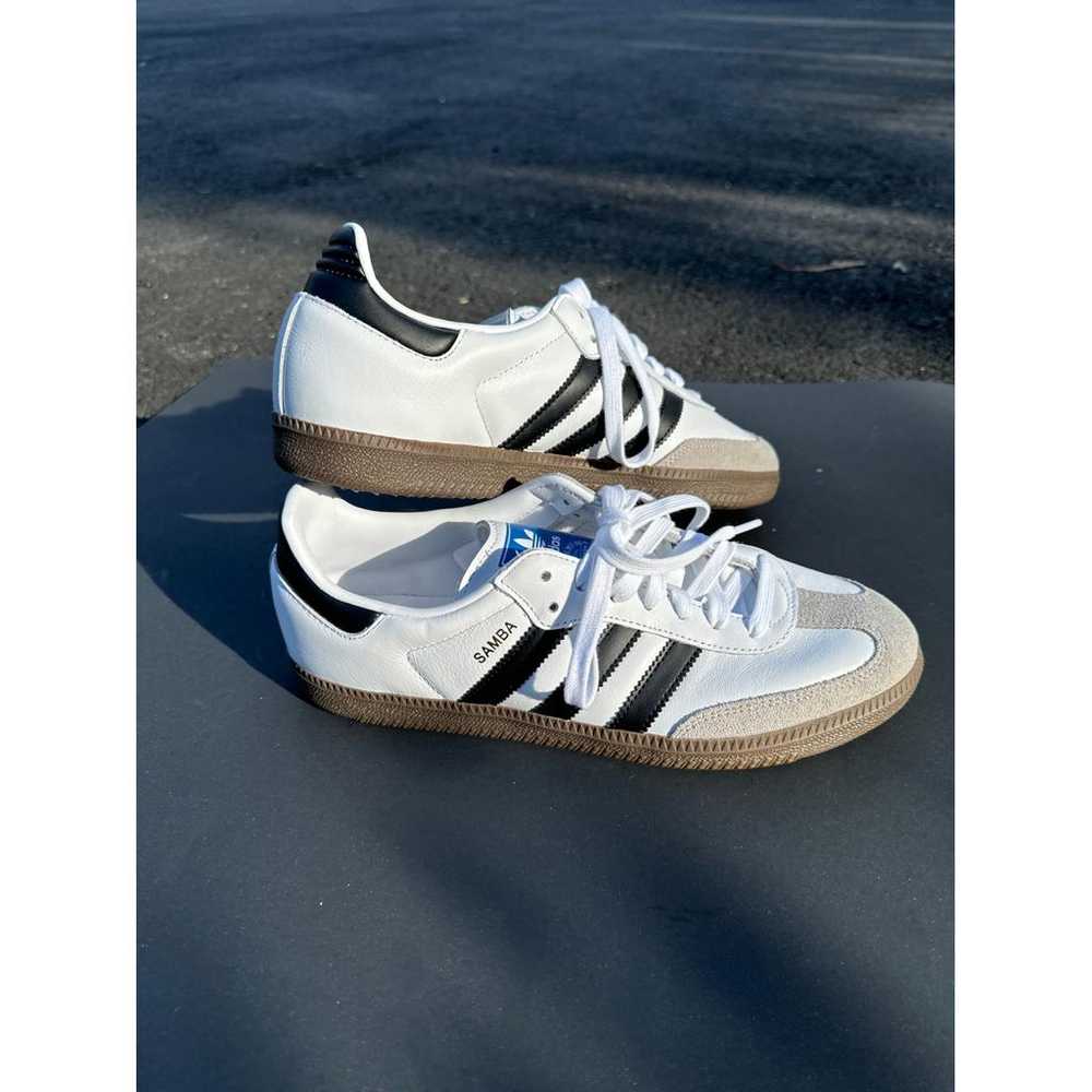 Adidas Samba leather trainers - image 2