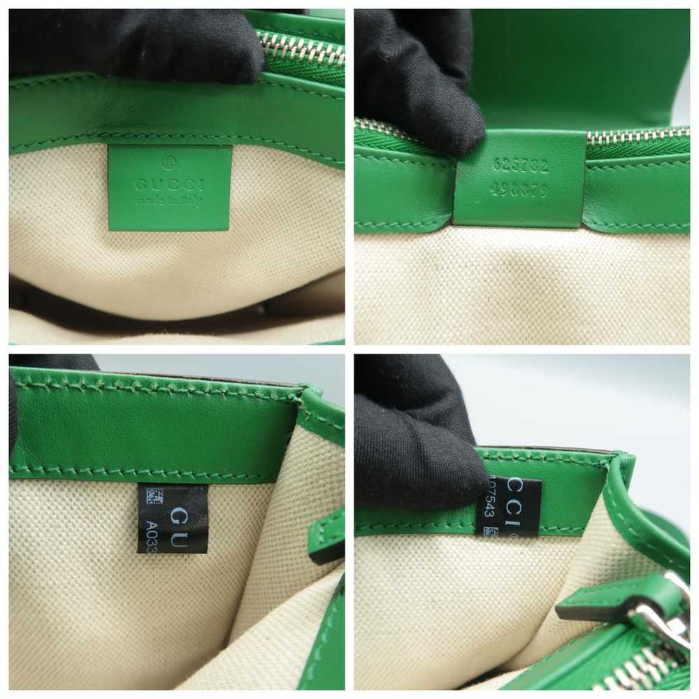 Gucci Leather satchel - image 12