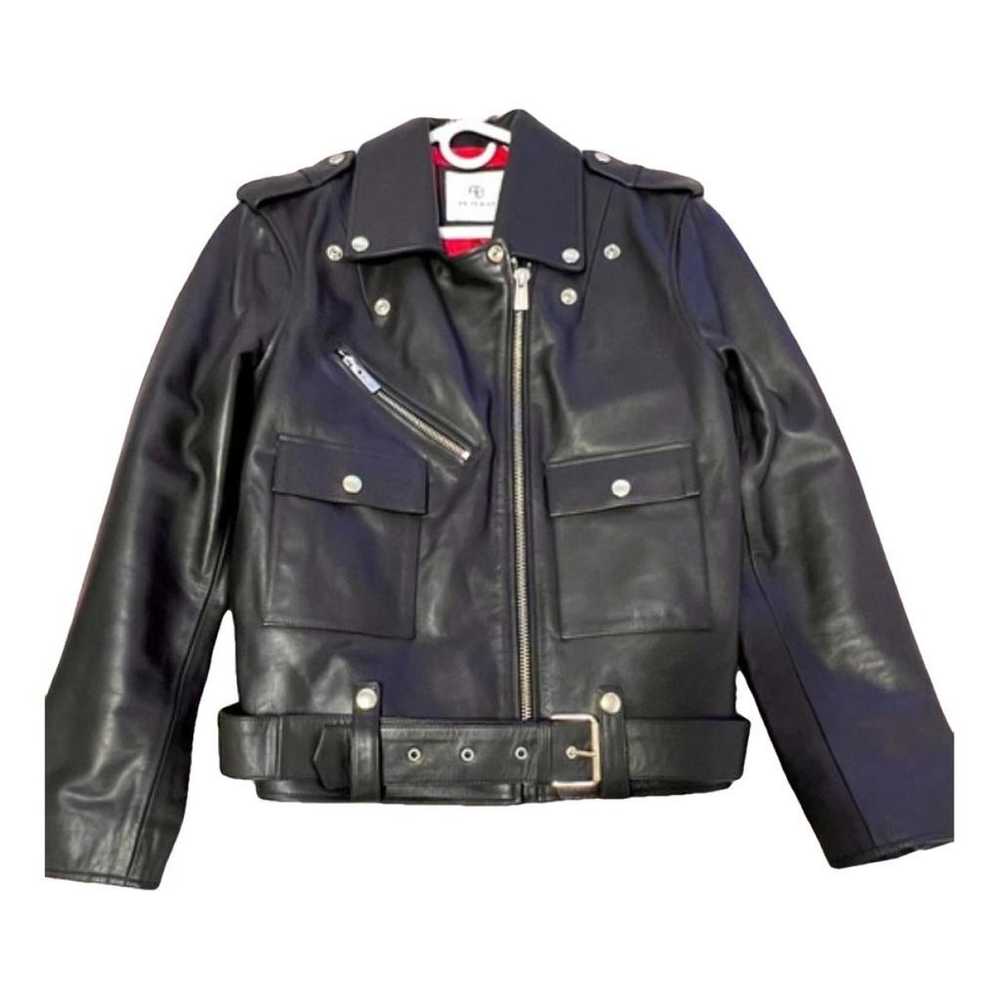 Anine Bing Leather biker jacket - image 1