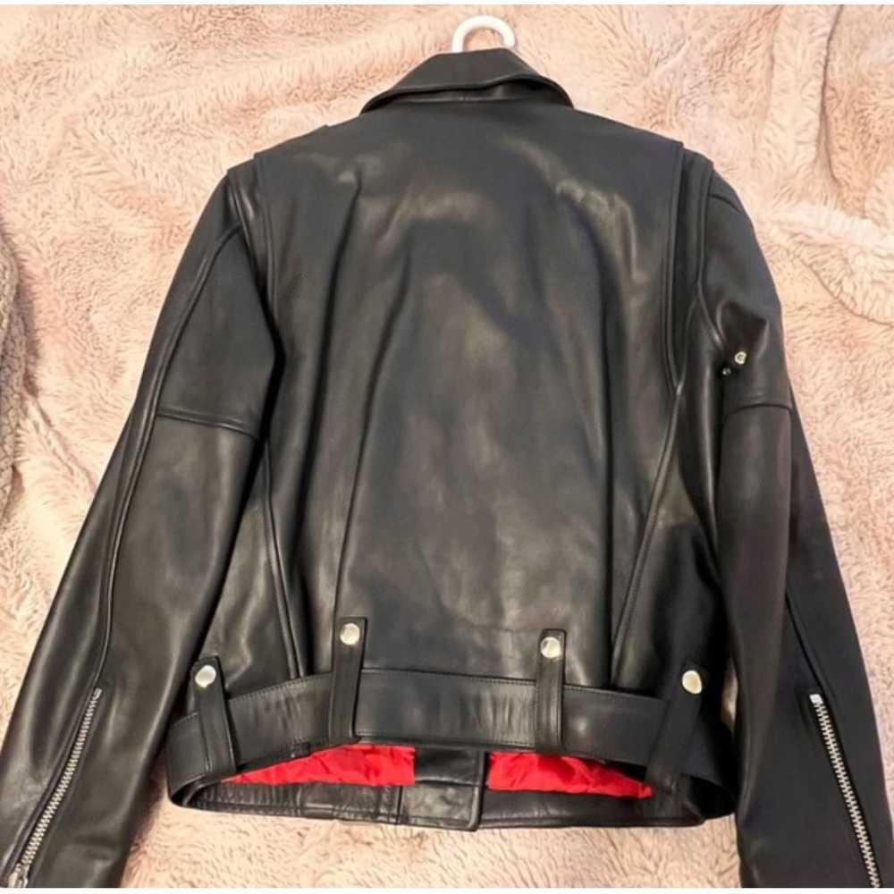 Anine Bing Leather biker jacket - image 3