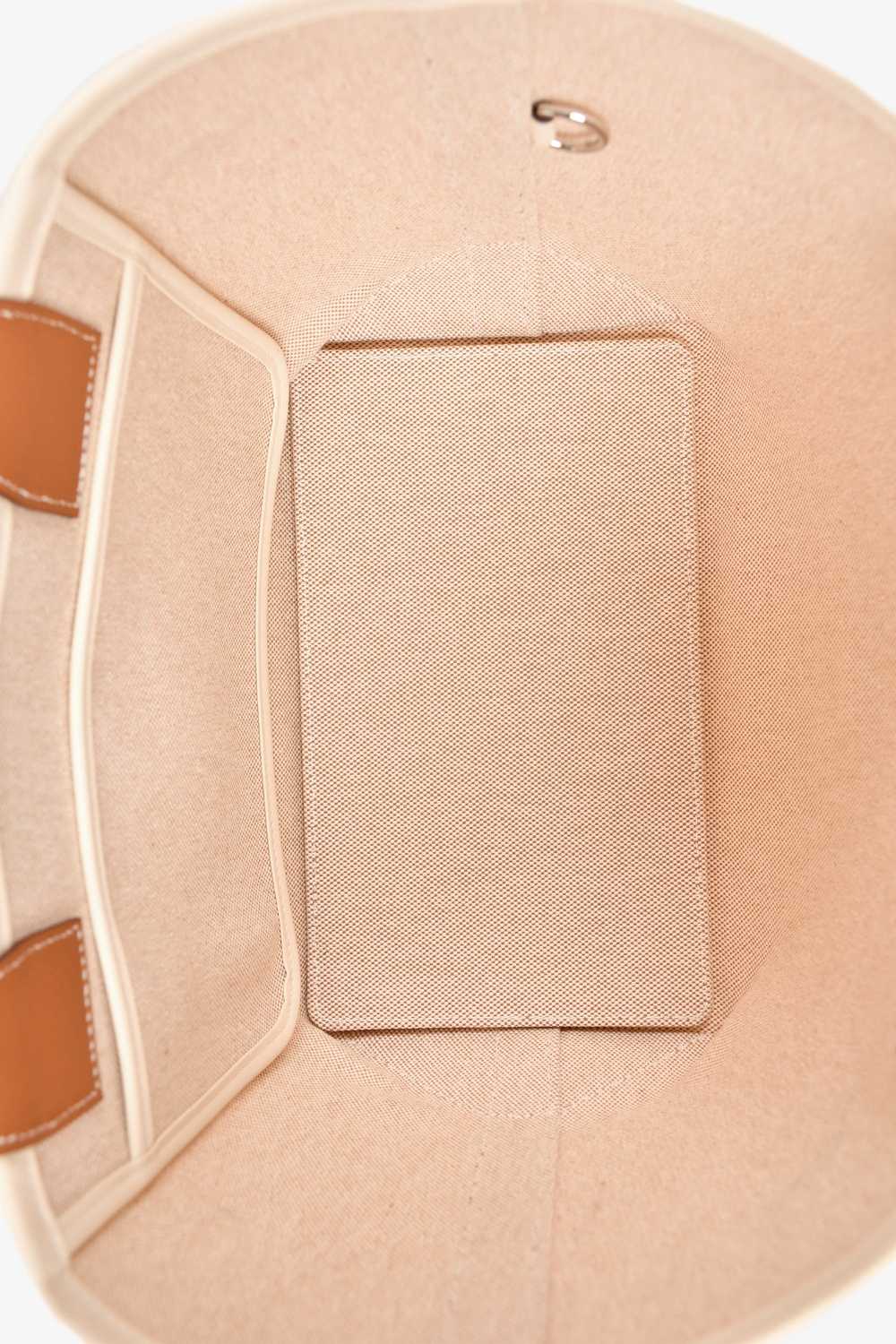 Hermès 2022 Beige/Brown Cavas/Leather Steeple 28 … - image 10