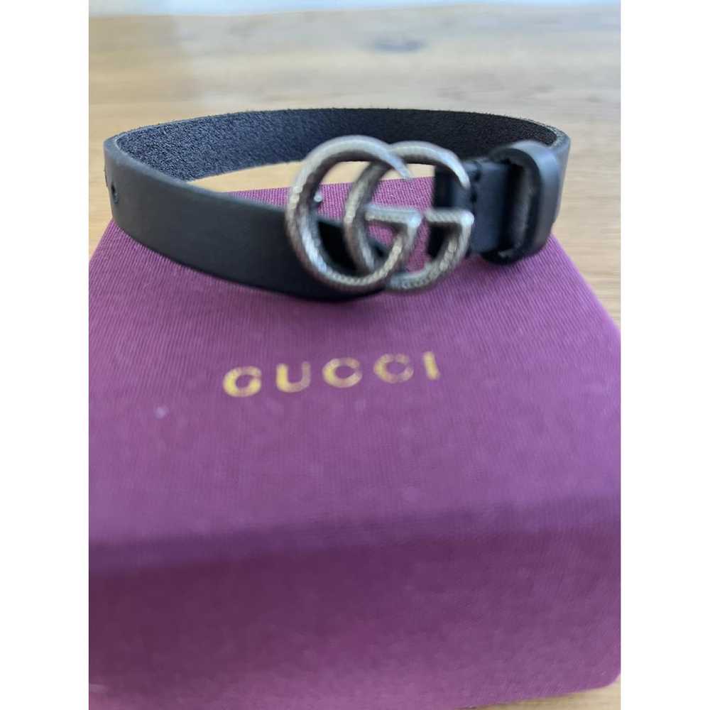 Gucci Gg Running leather bracelet - image 2