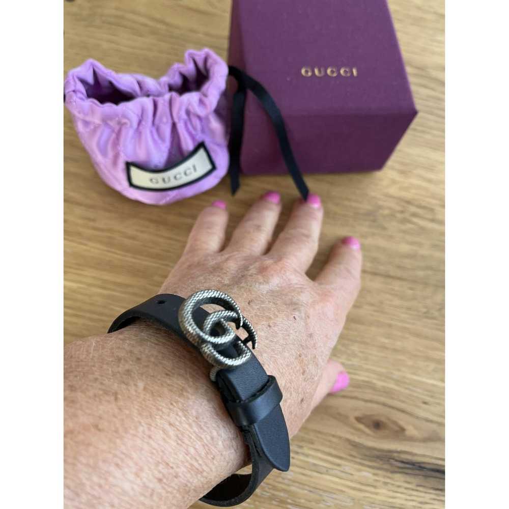 Gucci Gg Running leather bracelet - image 7