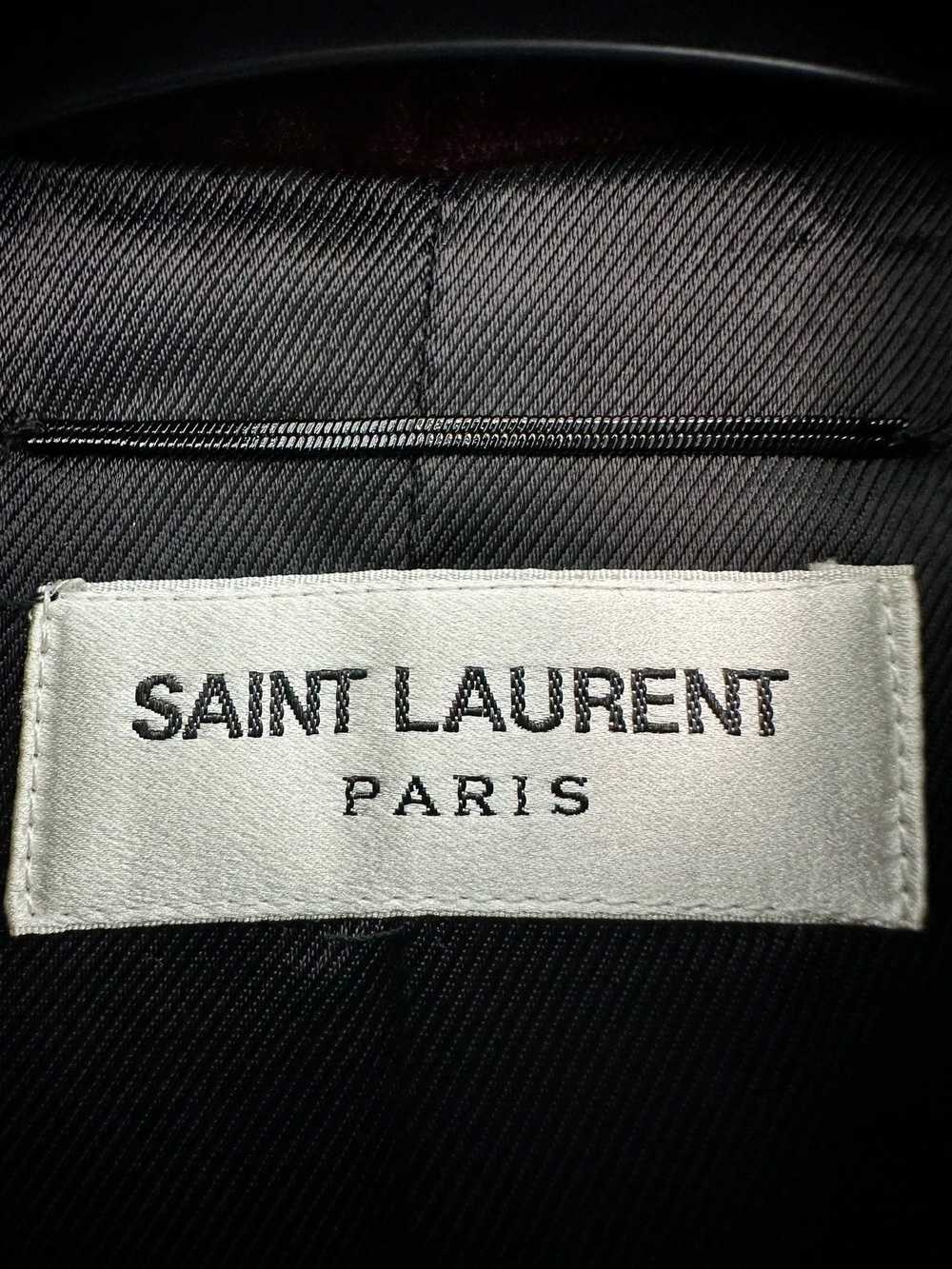 Saint Laurent Paris Saint Laurent ParisWine Red V… - image 3