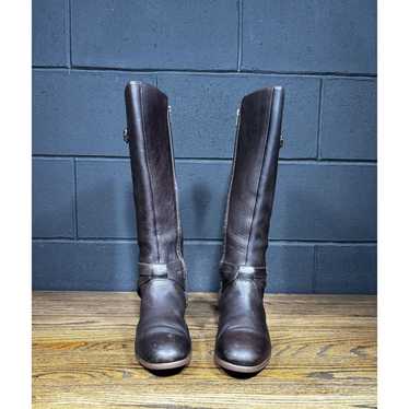 Ugg UGG 1005920 Brown Leather Knee High Boots Wome