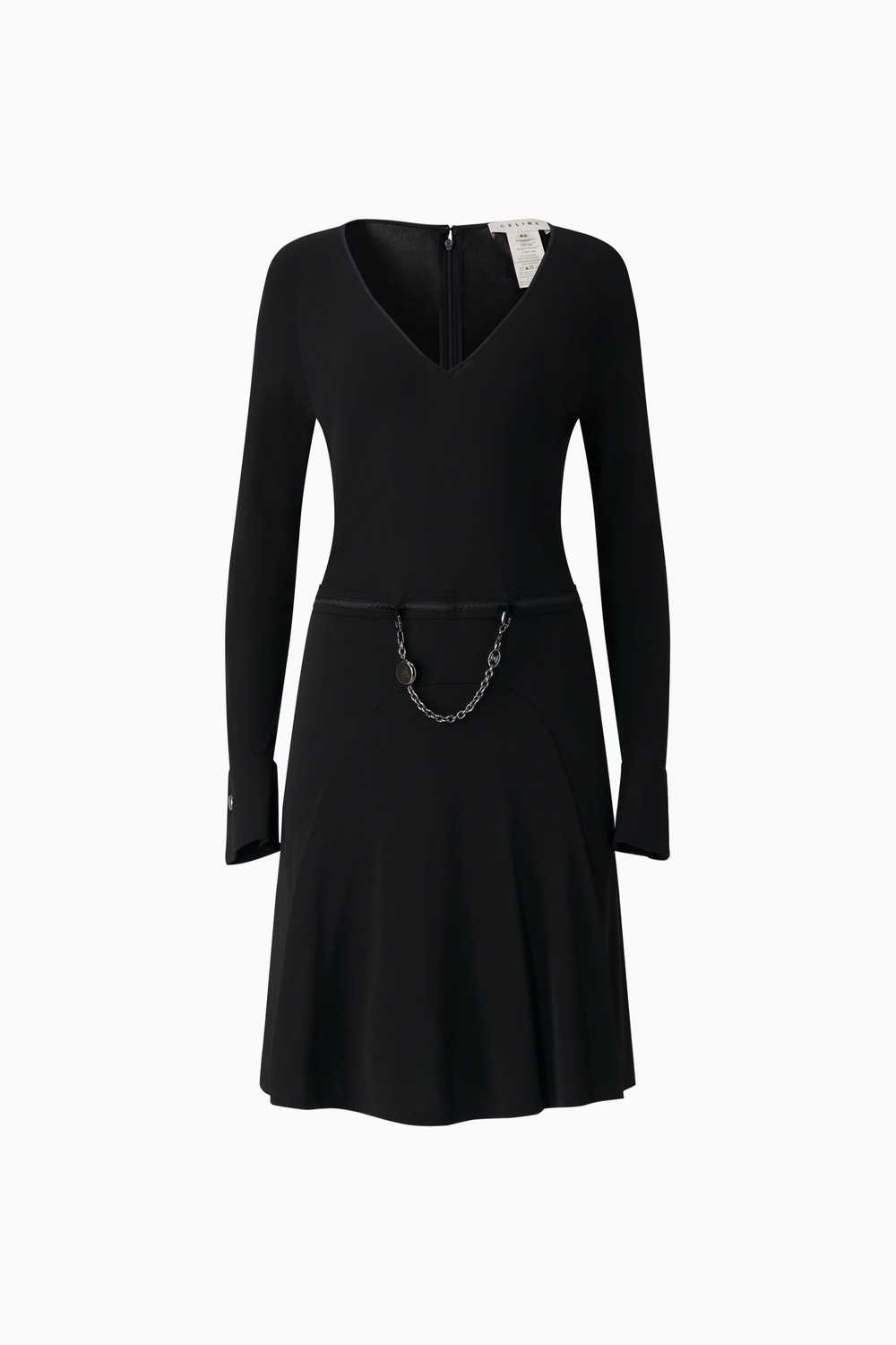 Céline Black Viscose Dress - image 1