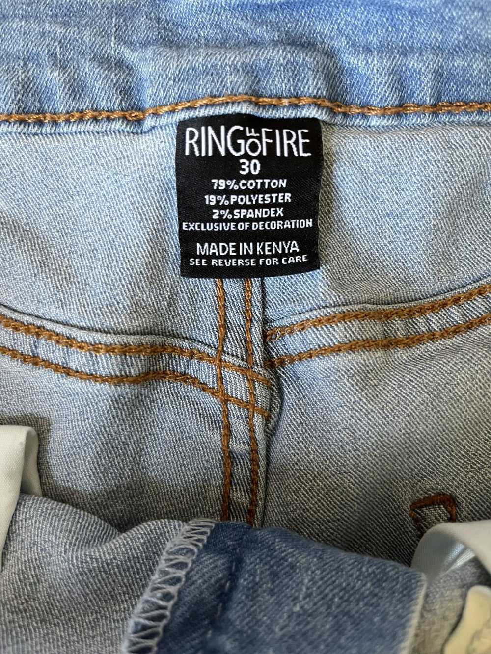 Ring Of Fire Ring of Fire Cutoff Jorts - image 4