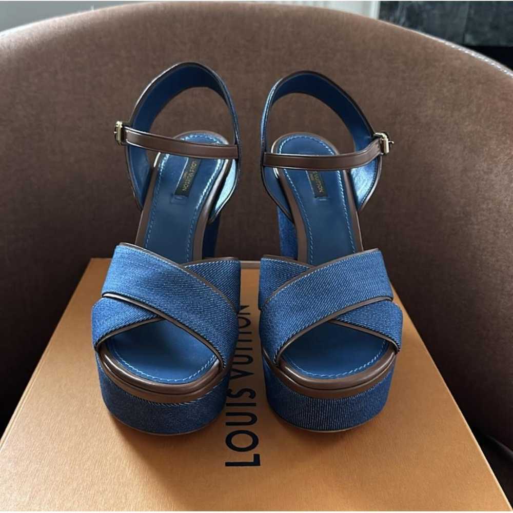 Louis Vuitton Cloth sandal - image 2