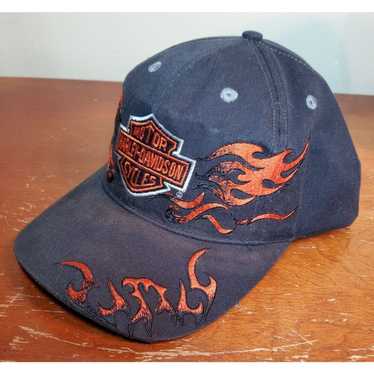 Harley Davidson Vintage Harley Davidson Hat Y2K T… - image 1