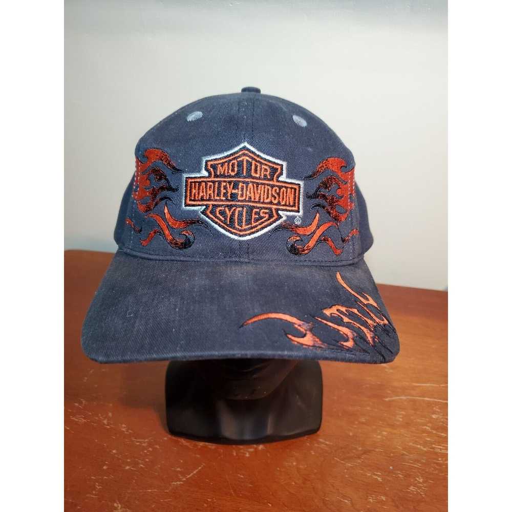 Harley Davidson Vintage Harley Davidson Hat Y2K T… - image 2