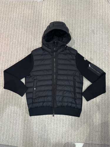 Moncler Moncler Wool Blend Tricot Down Jacket