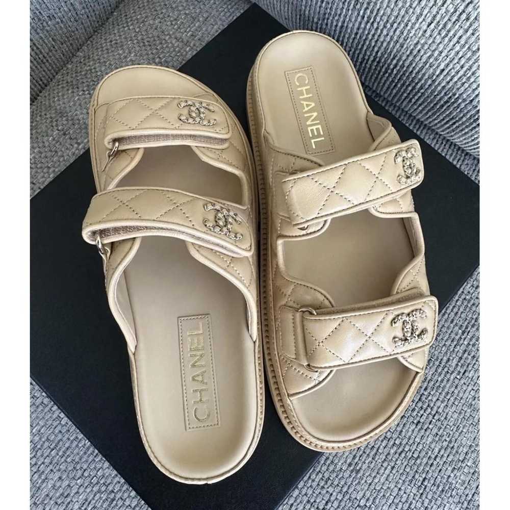 Chanel Dad Sandals leather sandal - image 2