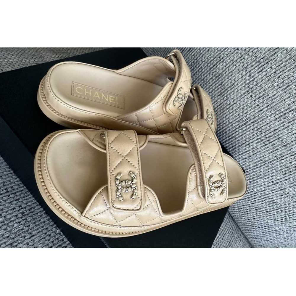 Chanel Dad Sandals leather sandal - image 3