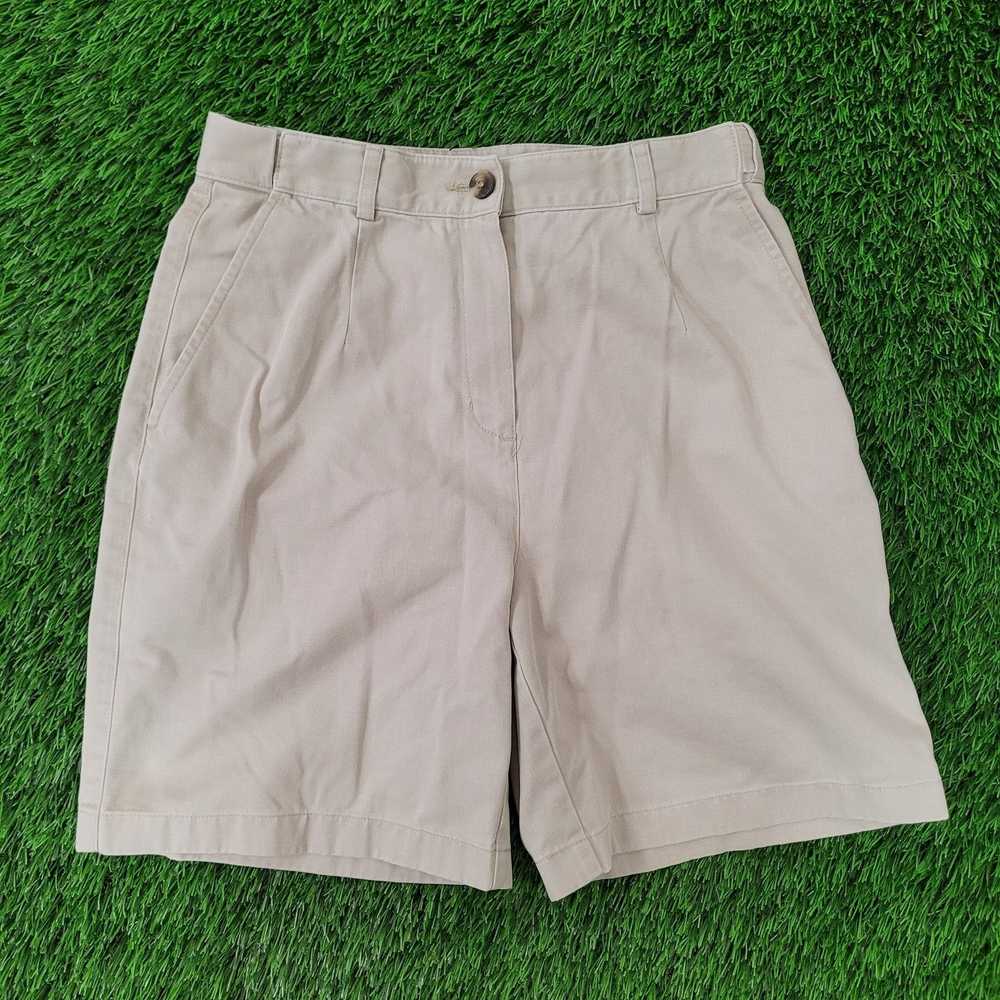 L.L. Bean LL-Bean Shorts Womens 3 26x7 Beige - image 1