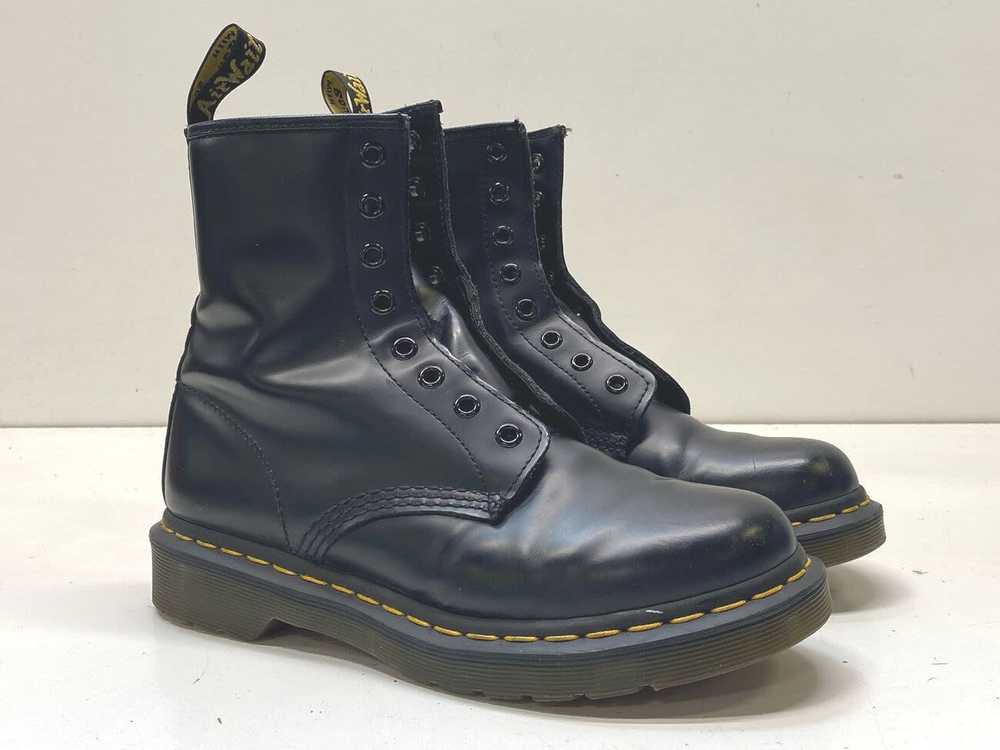 Dr. Martens Dr. Marten Black Leather 1460 Boot W 7 - image 1