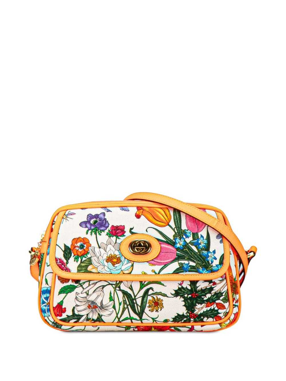 Gucci Pre-Owned 2000-2015 Small Flora crossbody b… - image 1