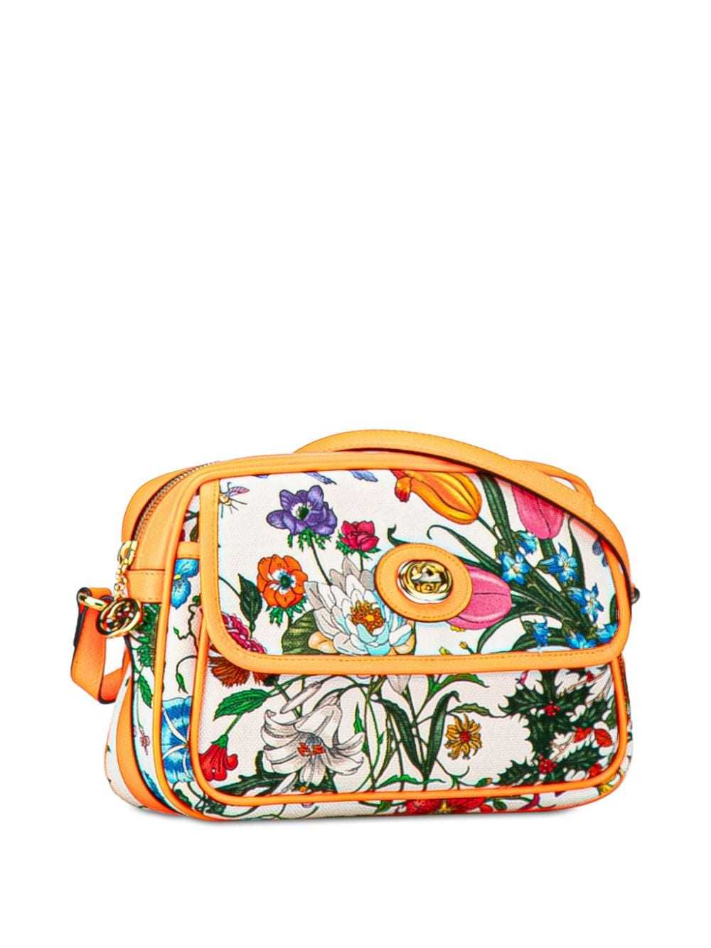 Gucci Pre-Owned 2000-2015 Small Flora crossbody b… - image 3