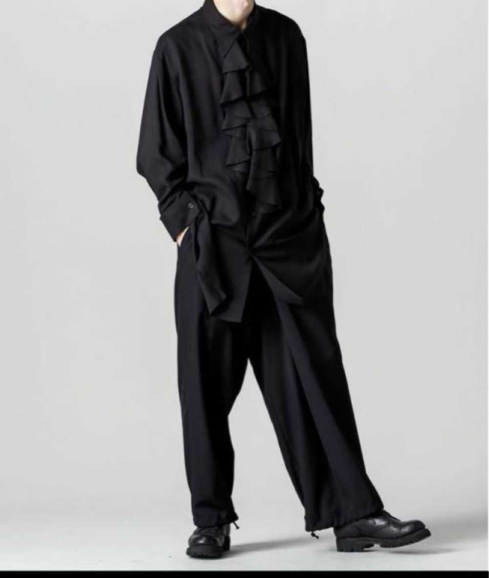 Yohji Yamamoto Pour Homme 22aw W/GABARDINE LEFT T… - image 1