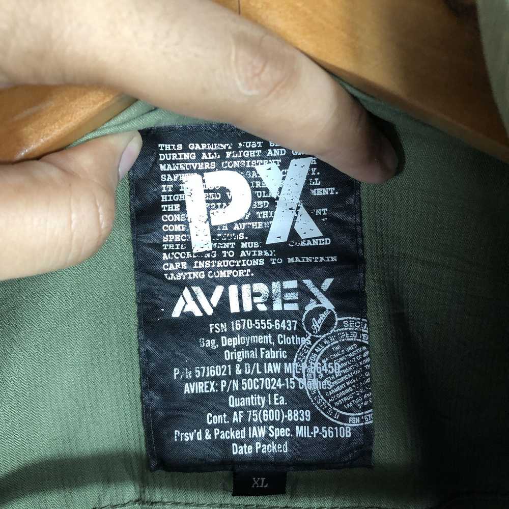 Avirex × Military × Vintage Vintage PX Avirex Arm… - image 8