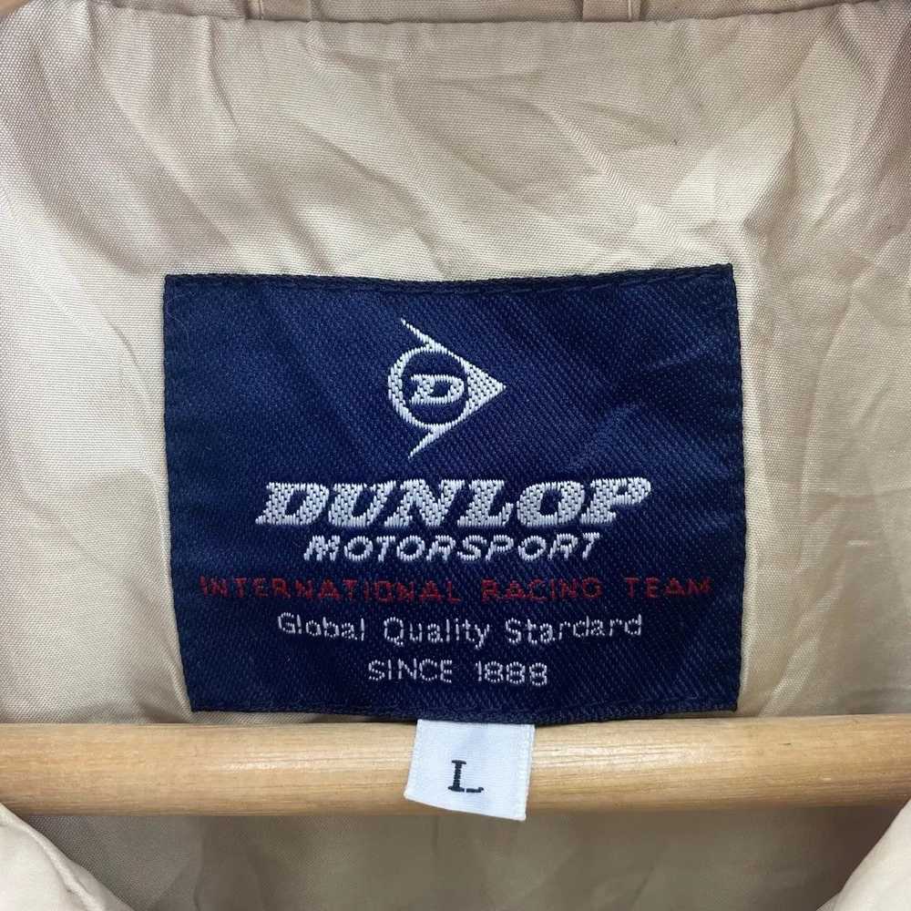 Dunlop Vtg 90’ DUNLOP MOTORSPORT Racing Team Vest… - image 4