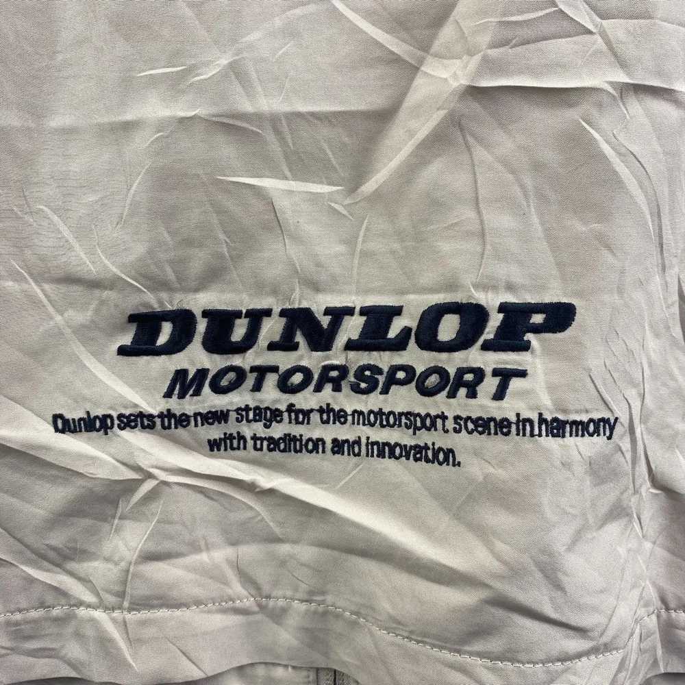 Dunlop Vtg 90’ DUNLOP MOTORSPORT Racing Team Vest… - image 8