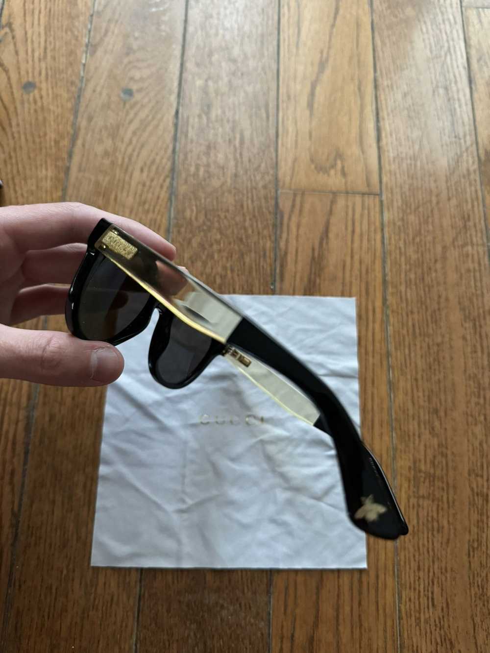 Gucci × Streetwear Gucci Round Frame Sunglasses - image 2