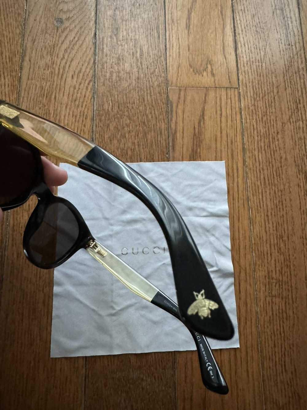 Gucci × Streetwear Gucci Round Frame Sunglasses - image 3