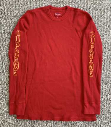 Supreme F/W 2015 Supreme Logo Thermal Shirt - image 1