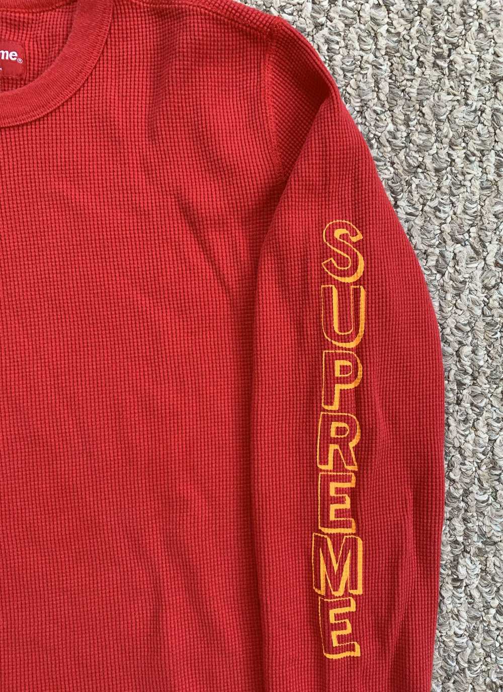 Supreme F/W 2015 Supreme Logo Thermal Shirt - image 3