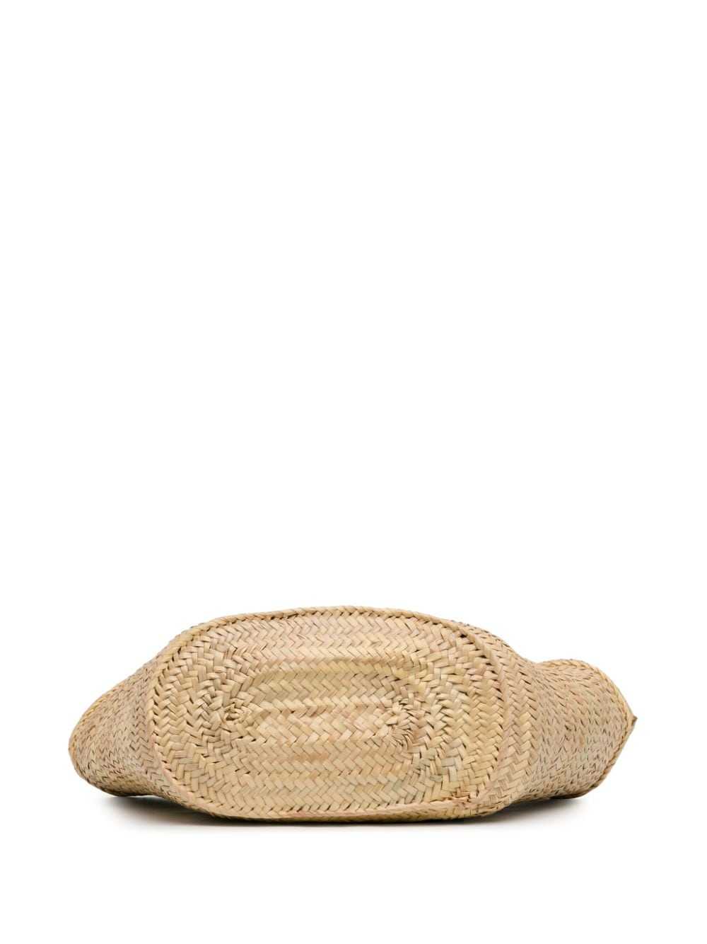 Loewe Pre-Owned 2010-2023 Large Raffia Basket tot… - image 4