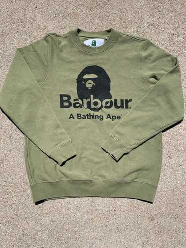 Bape × Barbour Bape x Barbour Crewneck