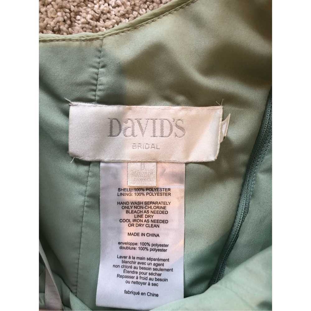 Other David’s Bridal Women’s Pastel Green One Sho… - image 7