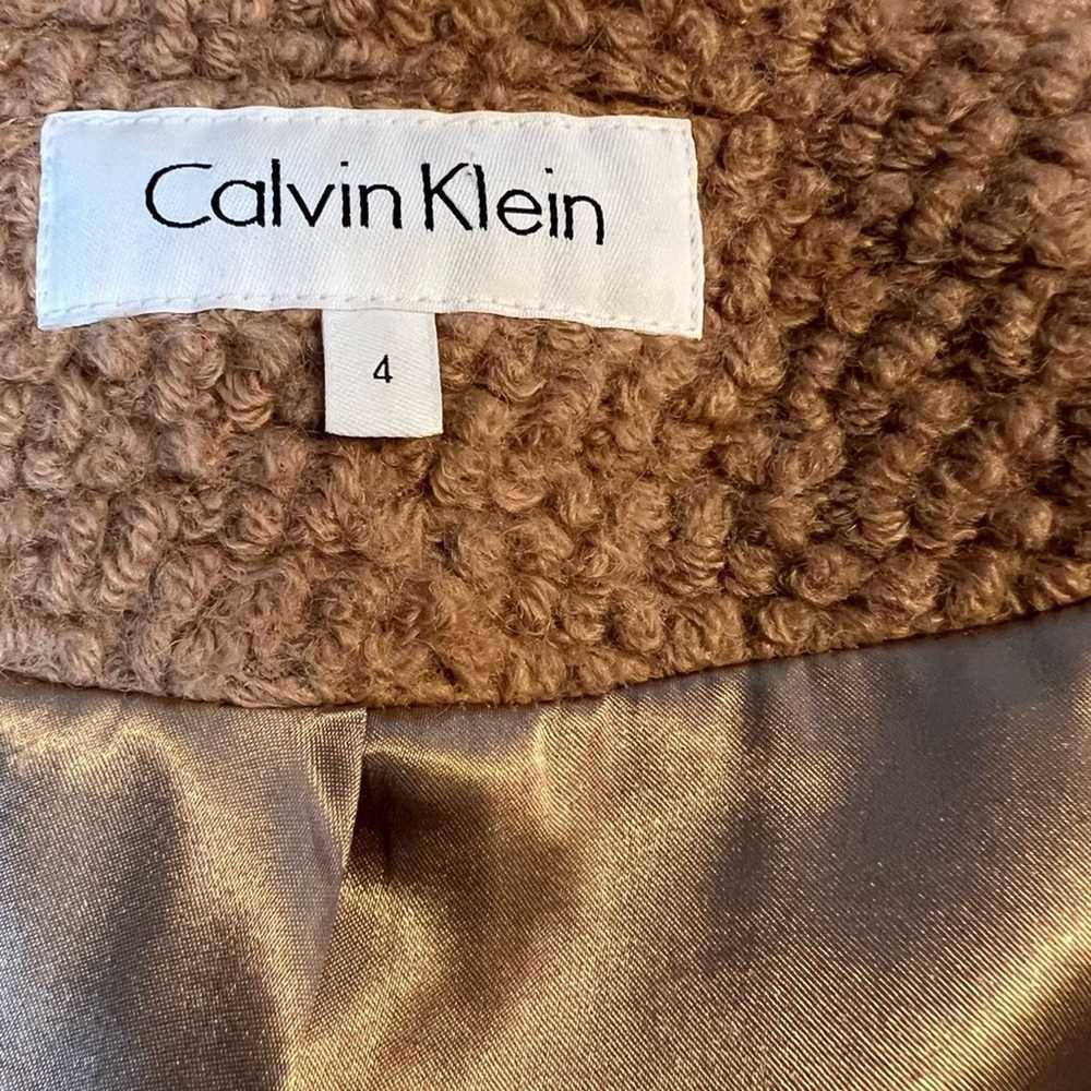 Calvin Klein Calvin Klein Asymmetrical Zip Carame… - image 7