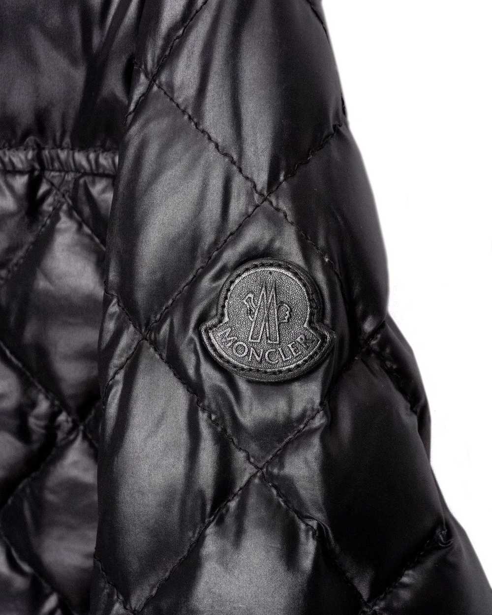 Moncler Vintage Moncler Biker Black Logo Down Puf… - image 4