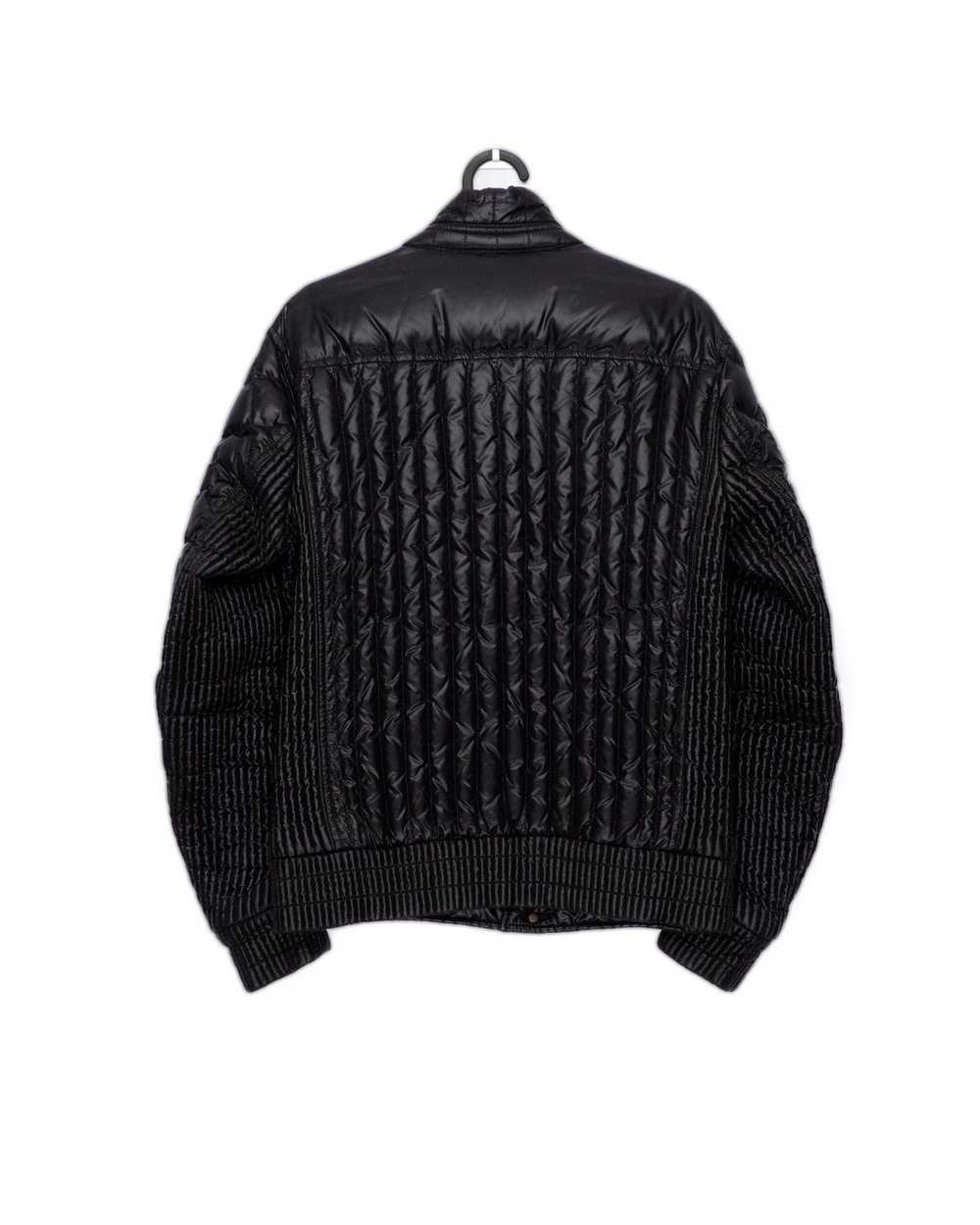 Moncler Vintage Moncler Biker Black Logo Down Puf… - image 5