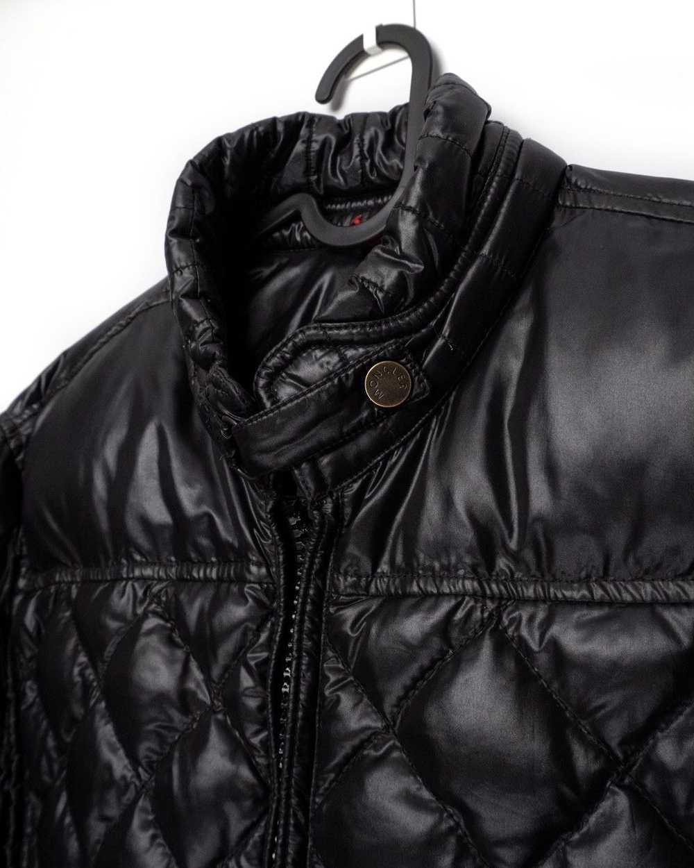 Moncler Vintage Moncler Biker Black Logo Down Puf… - image 7