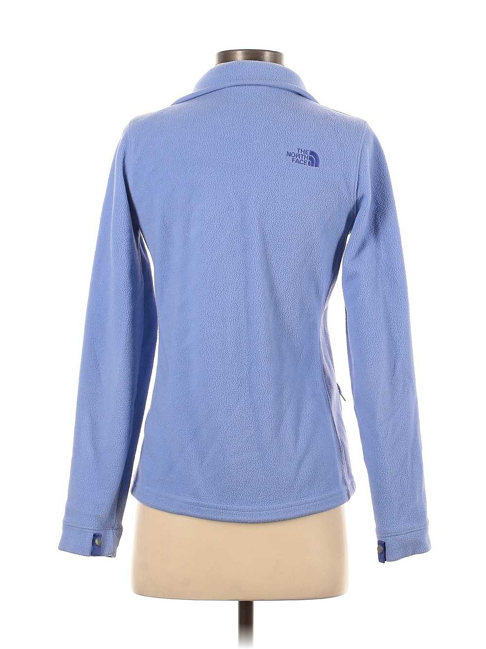 The North Face Women Blue Track Jacket S - image 2