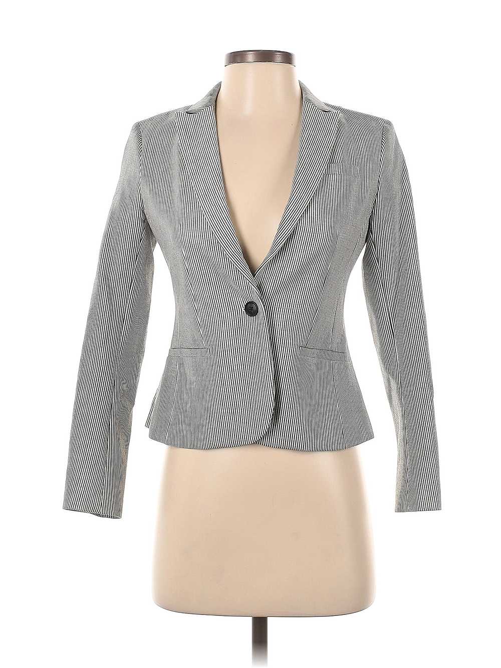 Banana Republic Women Gray Blazer 00 - image 1