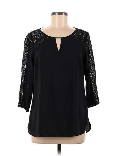 Express Women Black Long Sleeve Blouse M