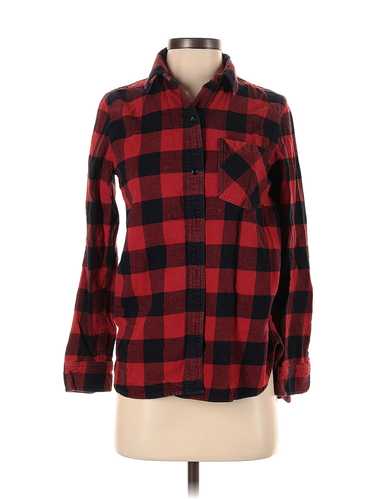 Madewell Women Red Long Sleeve Top S